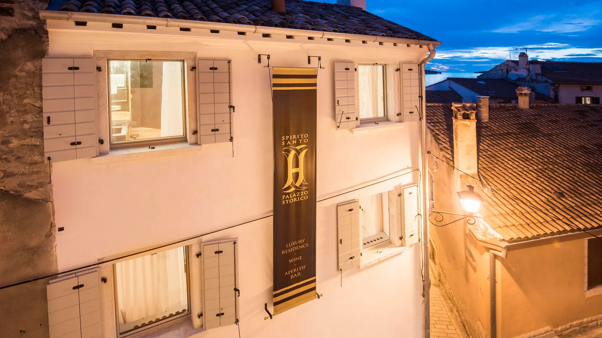 ホテル Spirito Santo Palazzo Storico ロヴィニ